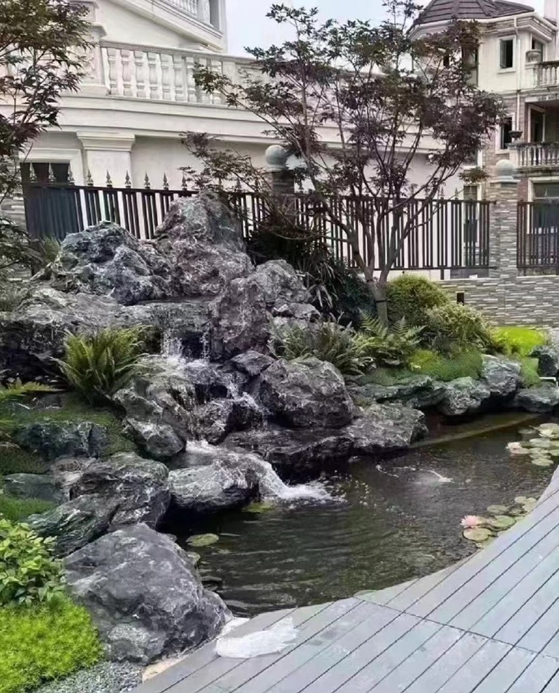 假山魚(yú)池設(shè)計(jì)